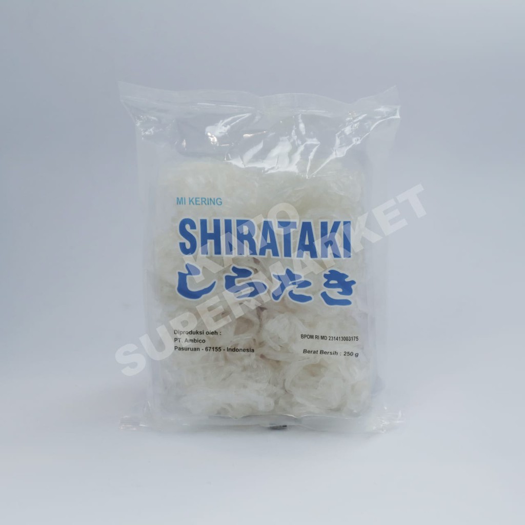 

Mie Kering Shirataki Mie Kering 250 gr
