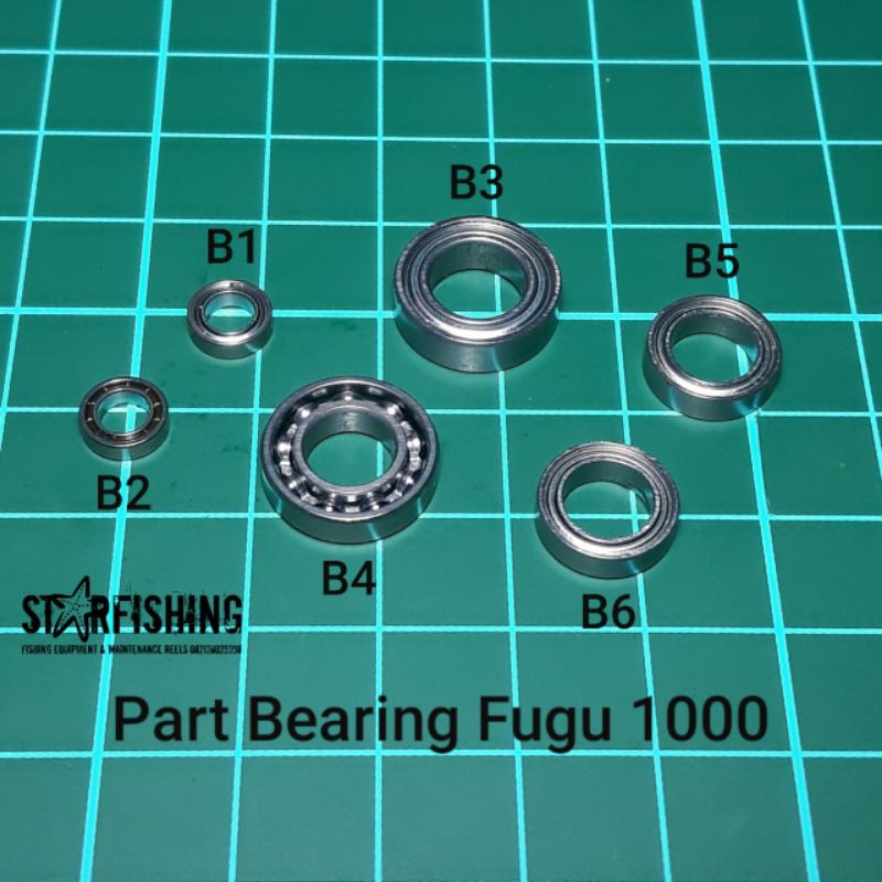 Part Bearing Reel Fugu 800 1000
