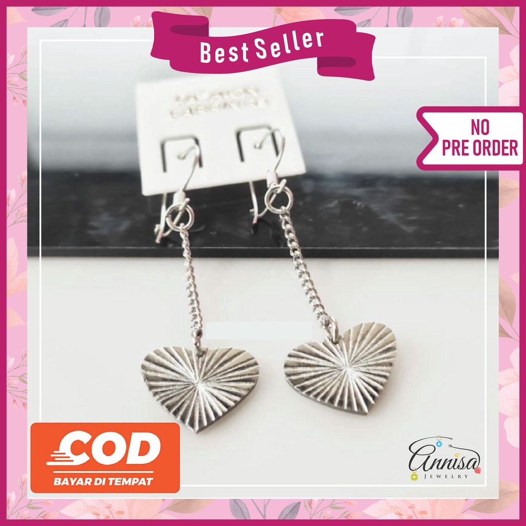 Anting Love Silver