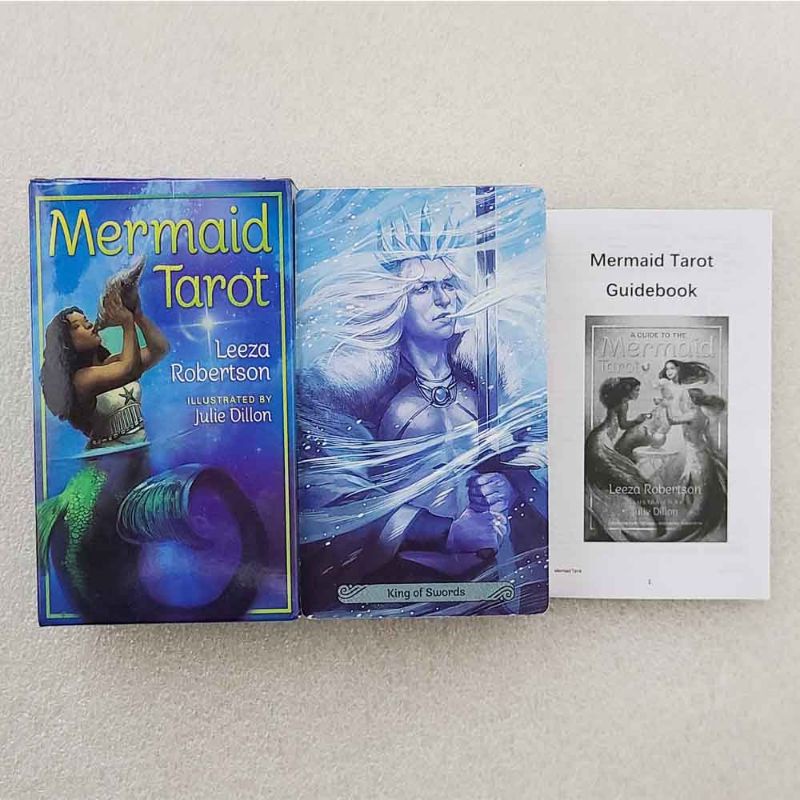 Mermaid Tarot 12x7cm include guide paper