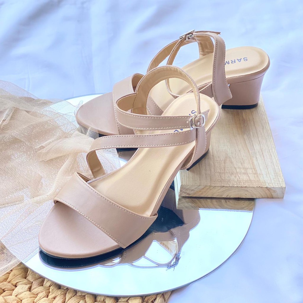 High Heels Pesta Wanita Sendal Kondangan Cewek  Haihils Bridesmaid Remaja Perempuan Heals Murah Keki