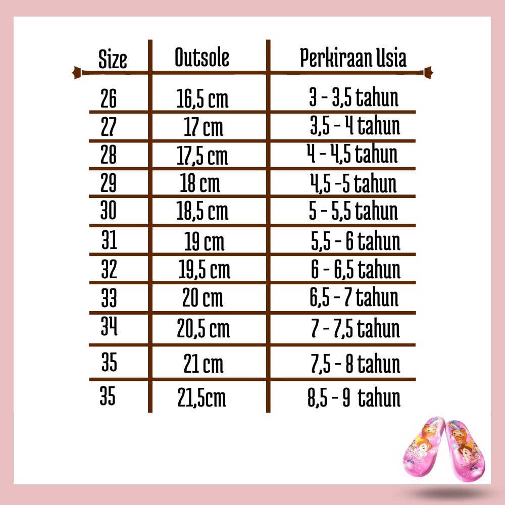 ByKiddos -Sandal Jepit Anak Cewek / Sandal Japit Impor SPIDERMAN SOPHIA / Sandal Import Anak Cowok 1-8 Tahun