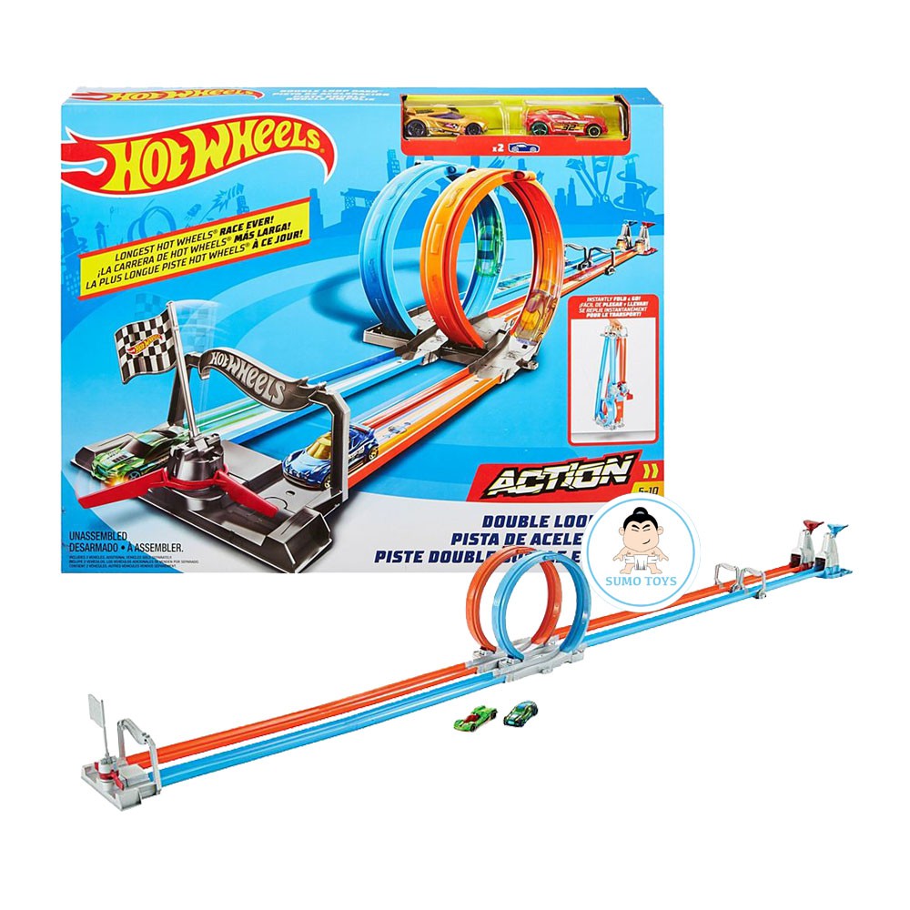 hot wheels double track