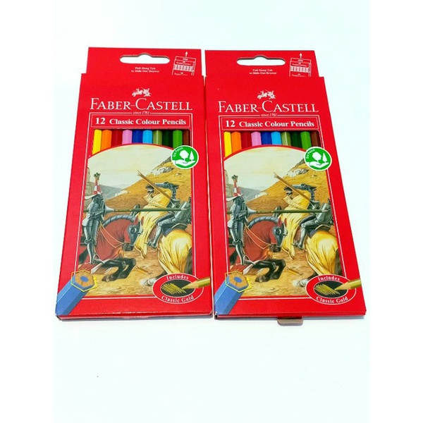 

Pensil Warna Faber-Castell 12 Classic panjang
