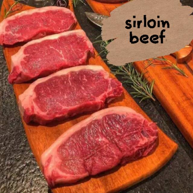 

Sirloin beef bandung / daging steak