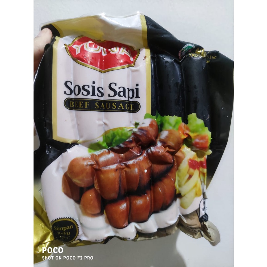 Jual Yona Sosis Sapi Beef Sausage Bakar Mini Gr Shopee Indonesia