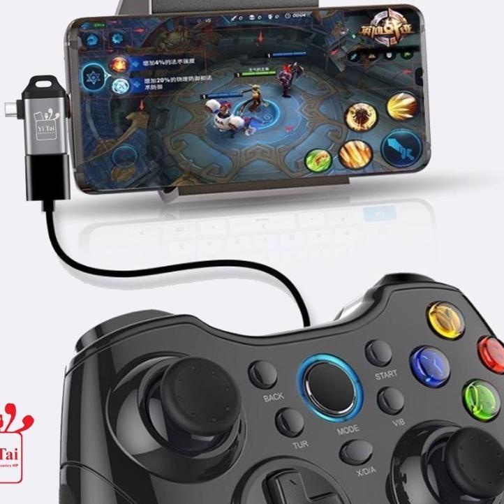 [RV1199] OTG 2 IN 1 YI TAI YT-21 OTG 2IN1 MICRO USB TYPE C FAST TRANSFER DATA - UA Produk murah