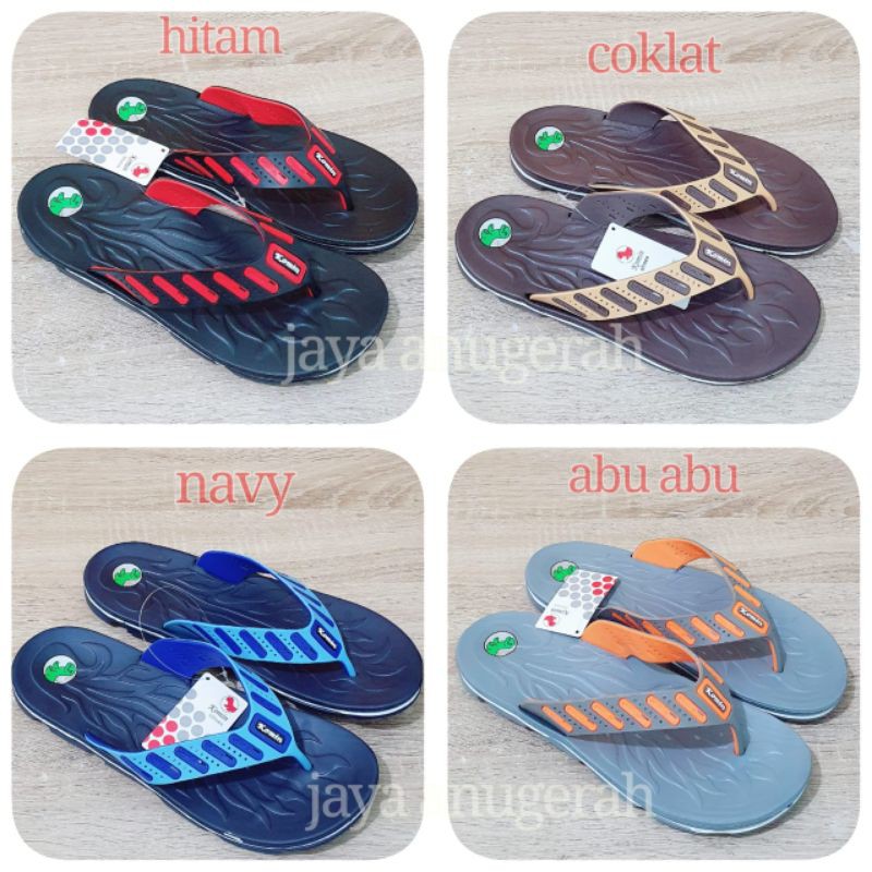 SANDAL JAPIT KARET PRIA RINGAN DAN NYAMAN DIPAKAI KOMIN K017