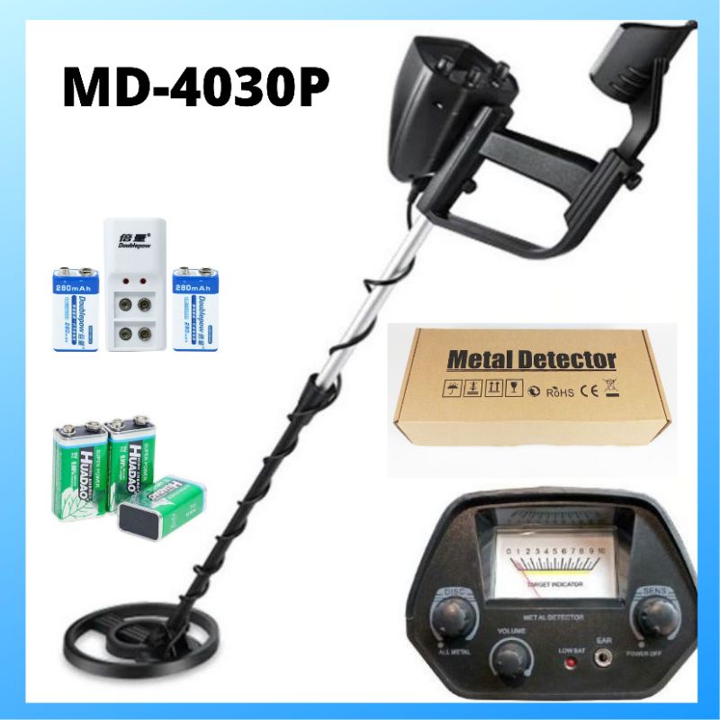 Metal Detector Pendeteksi Emas &amp; Logam MD-4030P