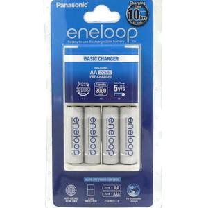 BATTERY+CHARGER PANASONIC ENELOOP AA ISI 4 (PROMO PAKET HEMAT KOMPLIT)