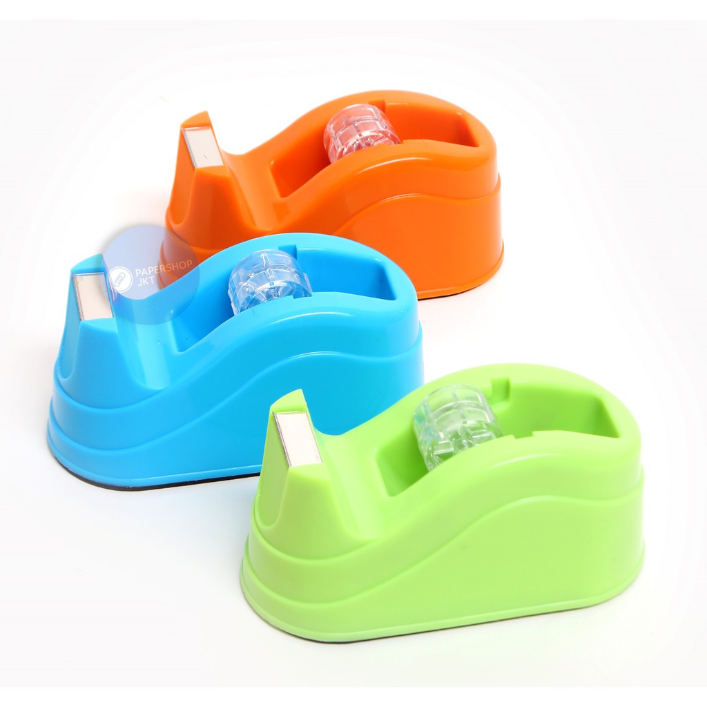 [ ECER ] Tape Dispenser TC115 / Tempat Isolasi Kecil Joyko Shopee