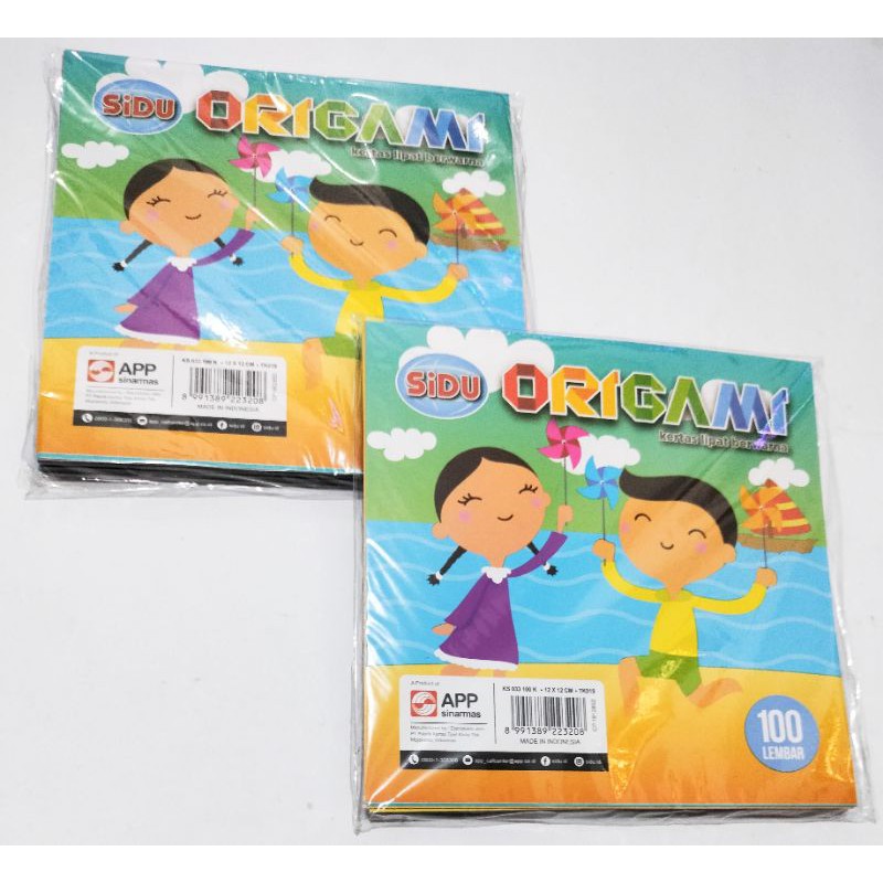 

Kertas Origami 12 cm X 12 cm Per 100 Lembar ( 1 pack )