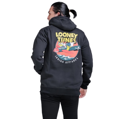 Sweater Hoodie INDIGO LOONEY TUNES / Jaket Hoodie Pria / Jaket Hoodie Wanita Available M L XL Casual Good Brand Quality Original (Fulltag) Realpict