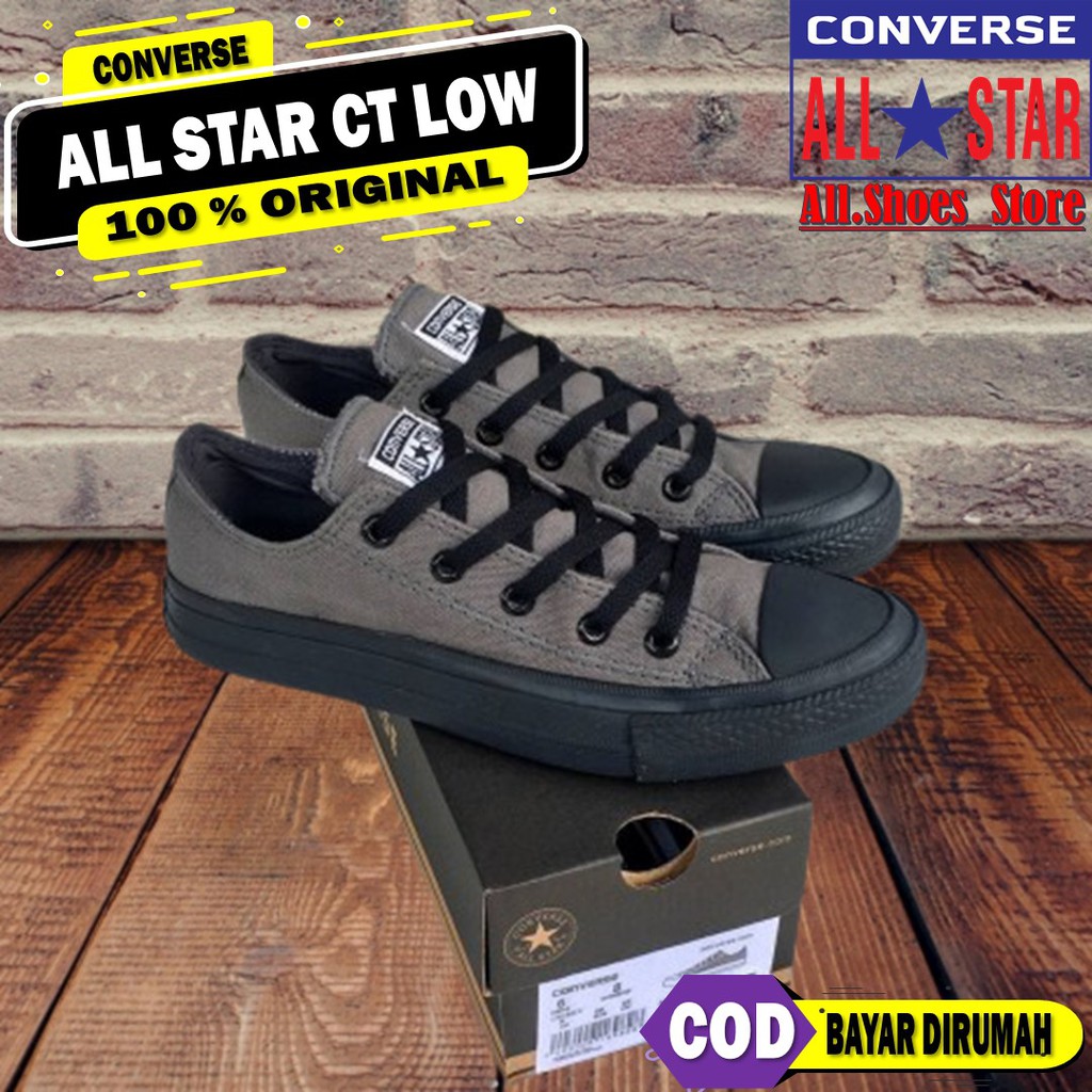 Sepatu Sneakers Pria Converse Original Sepatu Cowok Sepatu Converse Pria Kekinian ALL STAR CT LOW