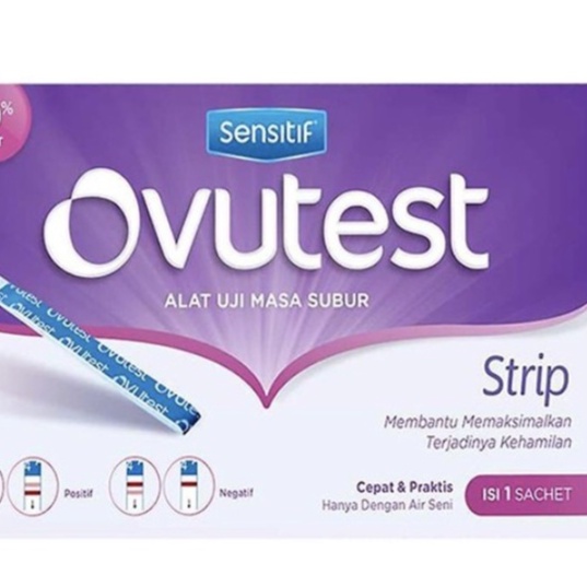 Ovutest Alat Tes Masa Subur Test Strip / Hamil / Kewanitaan / Aman Akurat dan Sensitif / Menstruasi