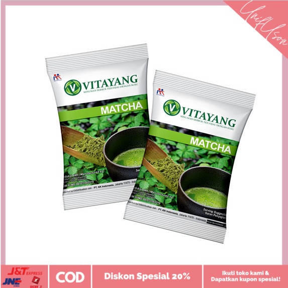 

⭐COD⭐ Vitayang Matcha Teh Hijau KK Indonesia