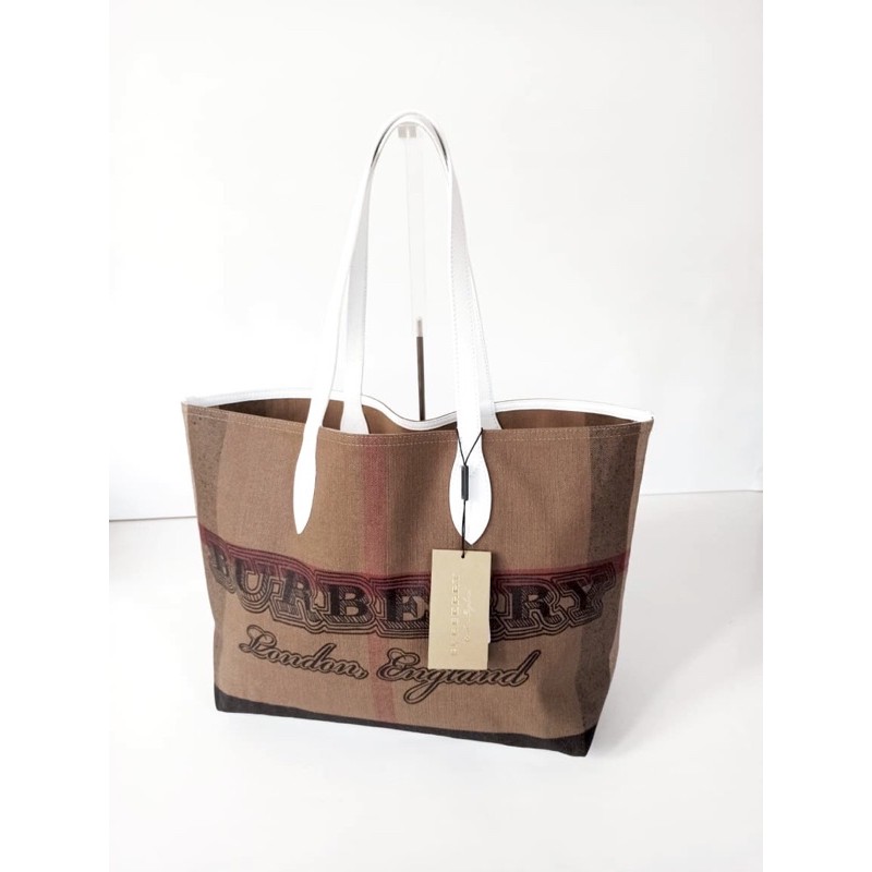 Tas Burberry Tote Doddle Brown Original