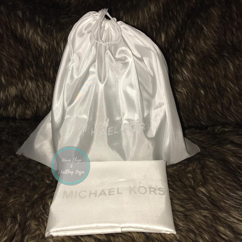 MICHAEL KORS *SATIN* MK Dustbag Pengganti Sarung Tas Pelindung Debu Dust Bag DB Branded