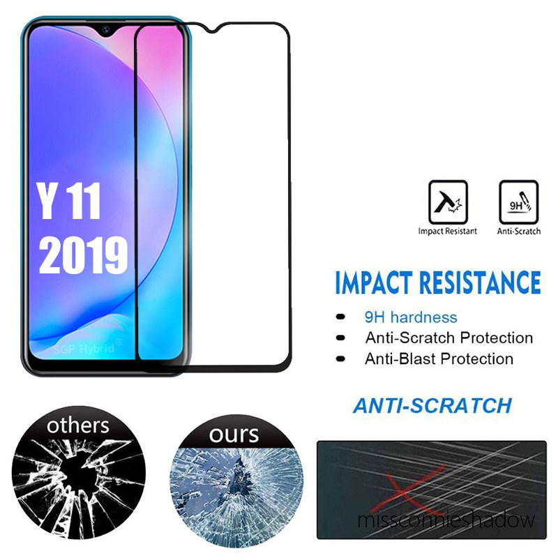 2in1 Tempered Glass Pelindung Layar Vivo Y51 2020 Y12I Y53s Y51A Y31 2021 Y20 Y30 Y50 Y20I Y30I V20 V20Se Y15 Y11 Y19 Y91 Y91C Y93 Y95