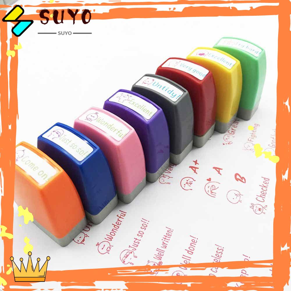 Suyo Stempel Motif Kartun Fotosensitif DIY Untuk Anak-Anak