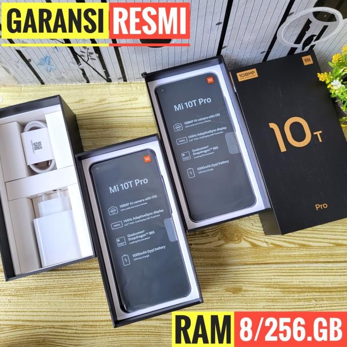 [ Hp Bekas / Second ] Xiaomi Mi 10T Pro 5G Ram 8/256 Garansi Resmi Indonesia Mi10T 8/256Gb - Handphone Bekas / Second