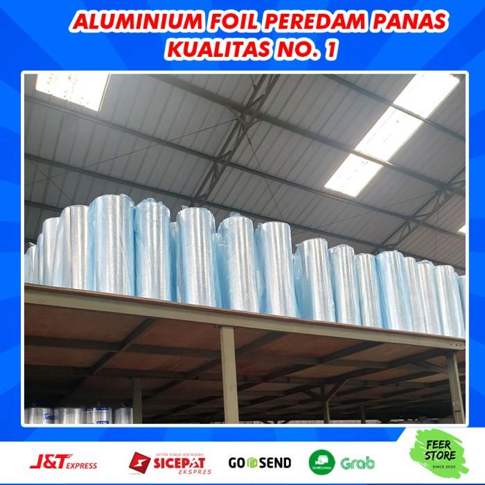 1 ROLL Aluminium Foil Bubble Peredam Panas Atap Rumah Ketebalan 4 mm