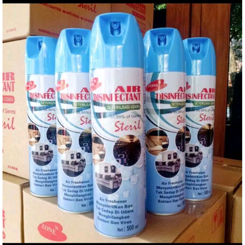 AIR DISINPECTAN SPRAY 500 ML ORIGINAL KEMASAN PRINTING TERBARU