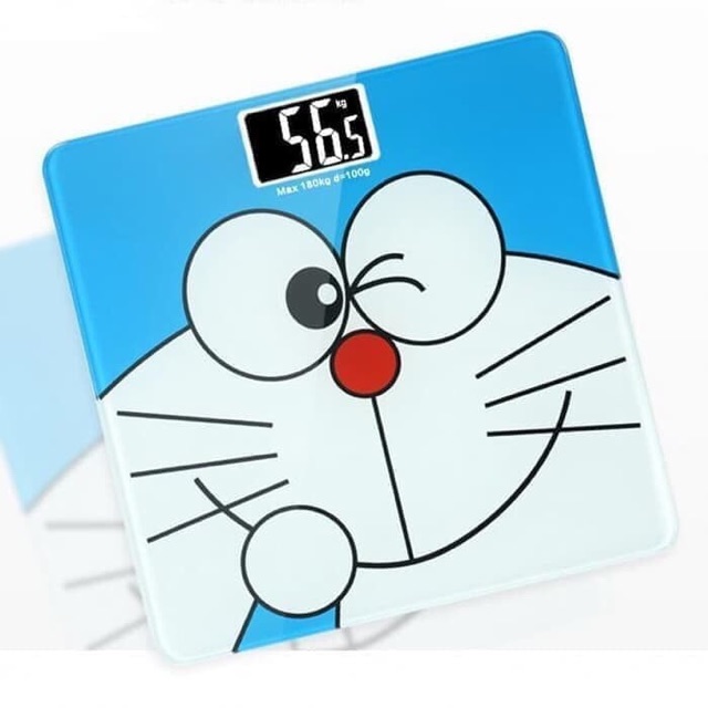 timbangan karakter  digital desain kartun 180kg / hello kitty dam doraemon