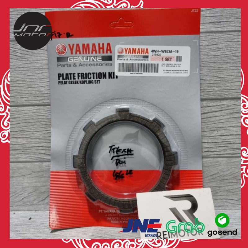 KAMPAS PLAT KOPLING JUPITER VEGA F1ZR FIZR 4WH-WE63A-10 ORI ASLI YGP