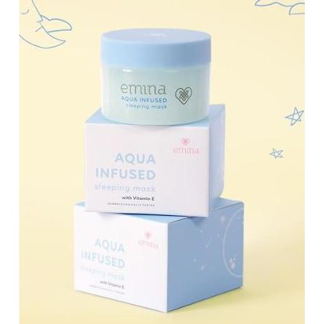 Emina Aqua Infused Sleeping Mask 30g