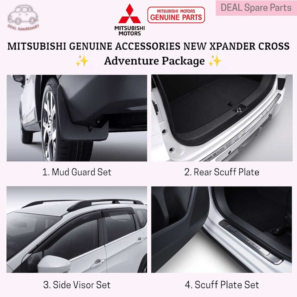 Paket Adventure Aksesoris Mitsubishi New Xpander Cross