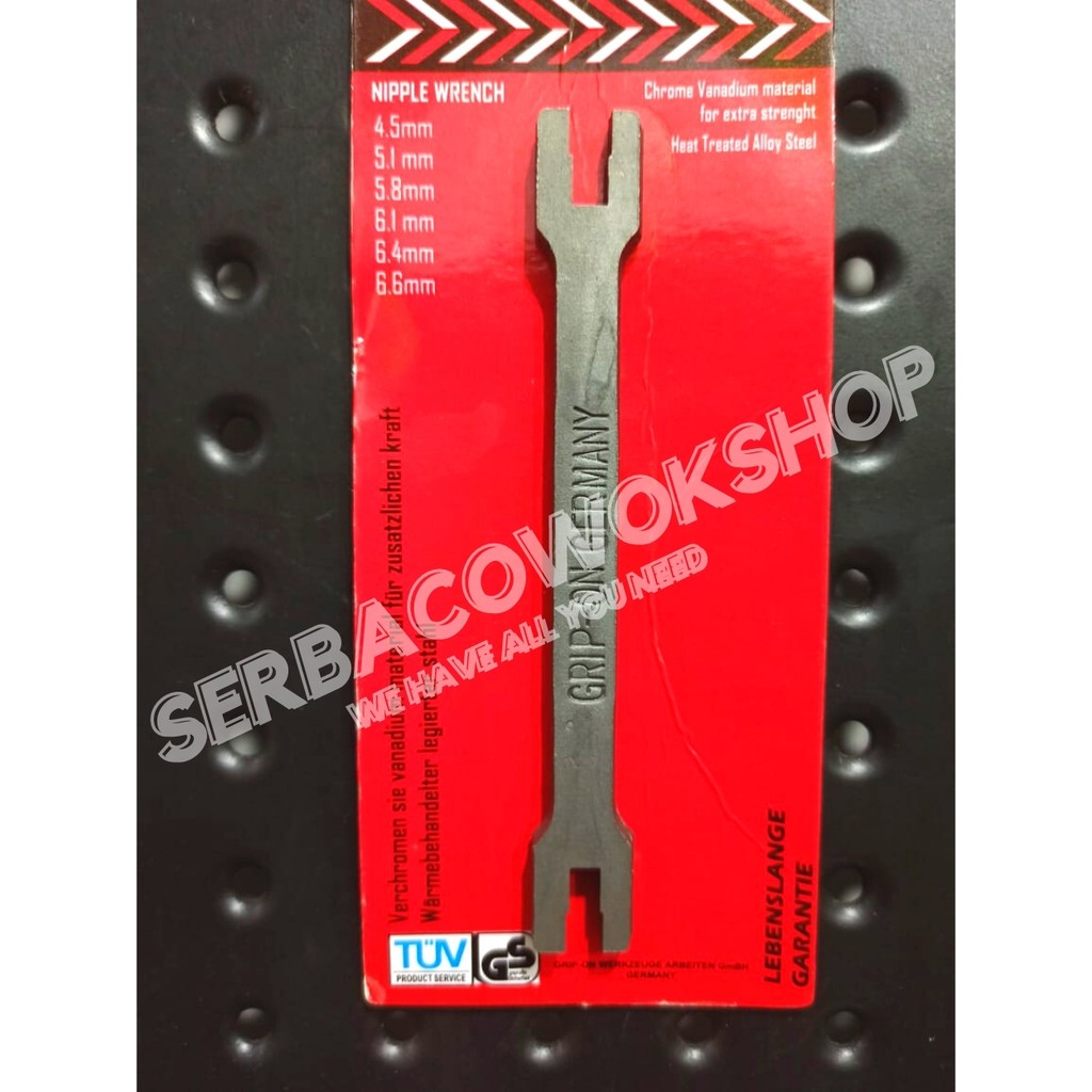 Grip On Kunci Stel Jari - Nipple Wrench 19-301 19-301 Termurah Berkualitas