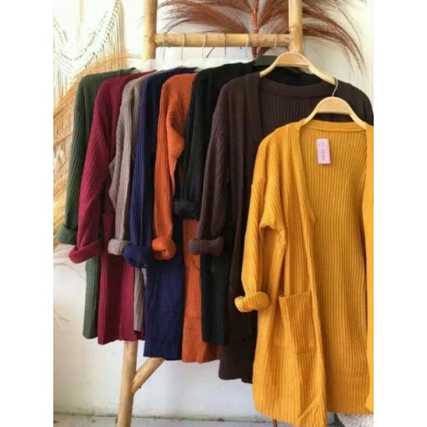 Cardigan Belle Oversize / Long Cardi Belle / Belle Long Cardi