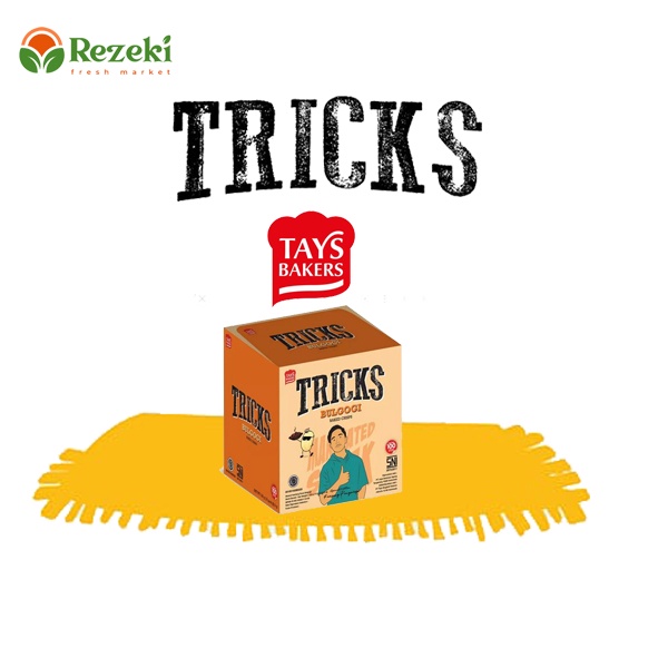 

Tricks Baked Crips Kentang Snack Rasa Bulgogi [ 10s@ 18gr ]