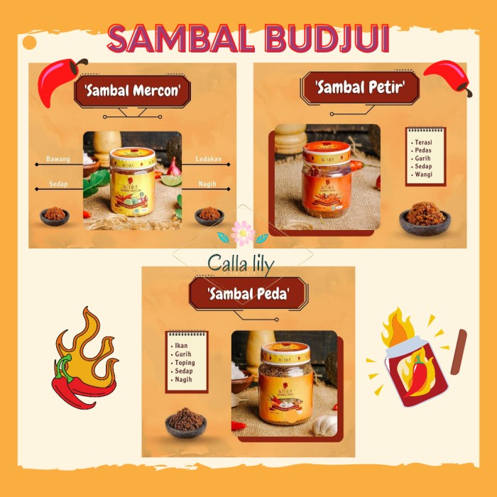 

Siap Kirim Sambal Budjui Cumangi Pingit Terbang Kecombrang Petir Mercon Peda - Mercon
