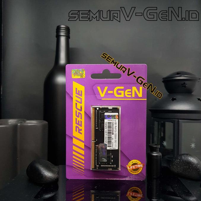 SODIMM DDR4 4GB PC-25600 3200 Mhz VGEN RAM Laptop 4 GB 3200Mhz V-GeN