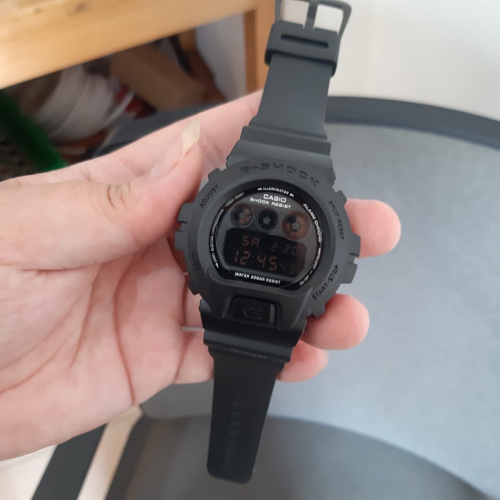 JAM TANGAN GSHOCK DIGITAL DW-6900 BOX FULLSET - AUTOLIGHT