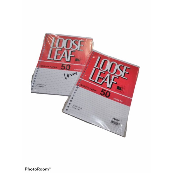 Loose Leaf/kertas buku binder