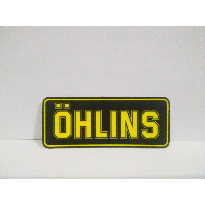 

STIKER OHLINS - minim. order 10pcs (pilihan bebas/acak)