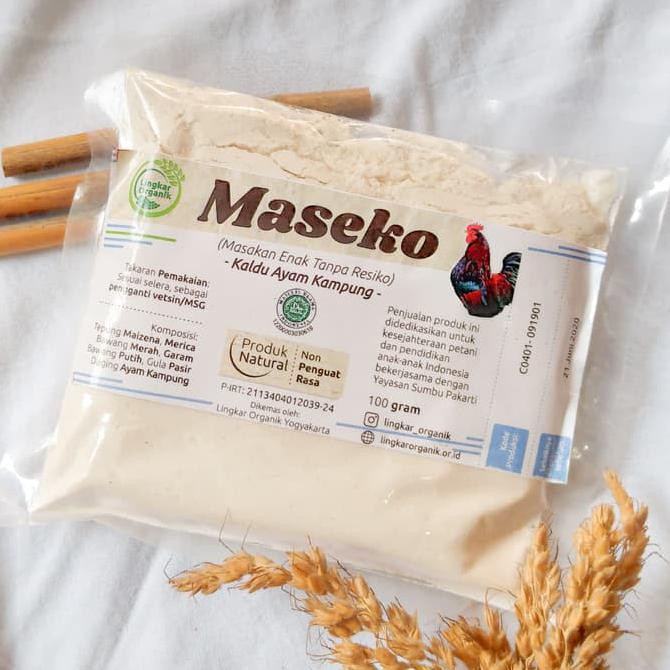 

Maseko - Kaldu Ayam Non MSG 100gr | Kemasan Refill