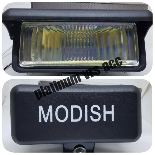 Lampu sorot kotak topi/ foglamp kotak motor dan mobil