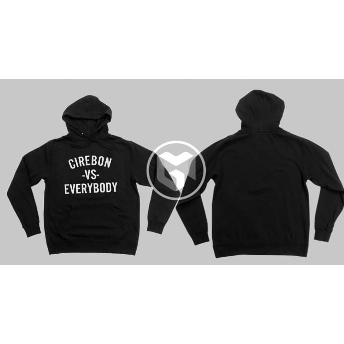 jaket hoodie sweater cirebon vs everybody