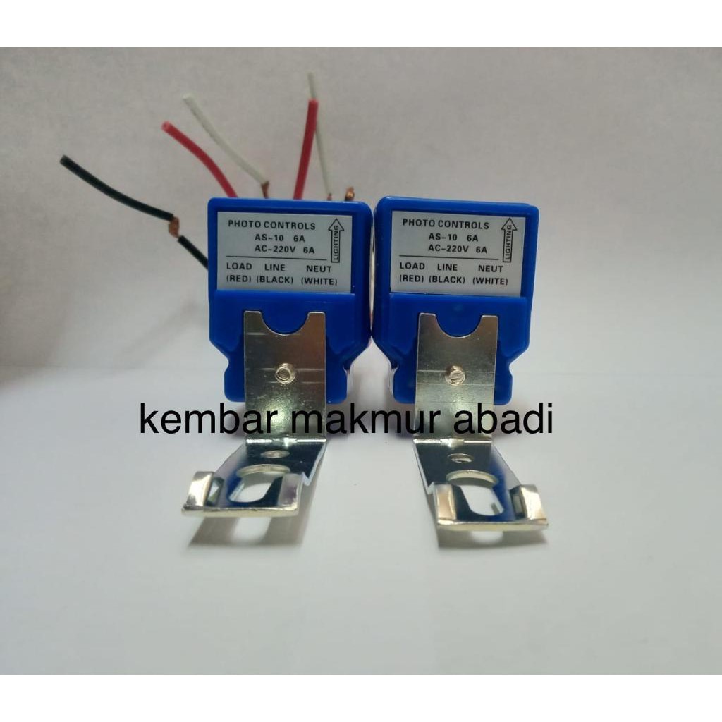 Photocell / sensor cahaya / fotosel 3A, 6A,10A - 3A - 3A