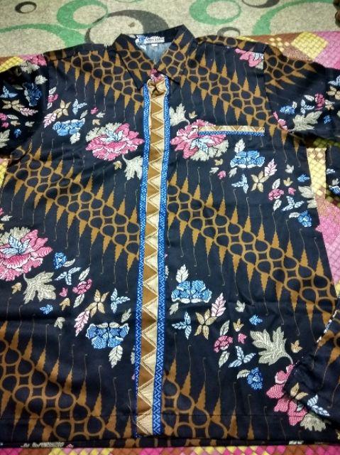 Couple Family Novianty Rok Instan Plisket Jumbo Kombi Kemeja Batik Ayah Dan Anak