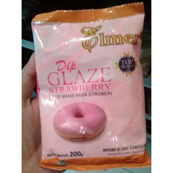 

Elmer dip glaze topping donat 200 gram