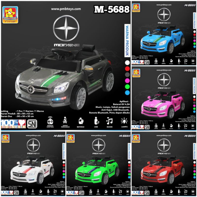 MOBIL AKI MOTOR AKI MAINAN ANAK MURAH PMB M5688 M 5688 MORAINE ASLI ORIGINAL READY STOCK KREDIT SURA
