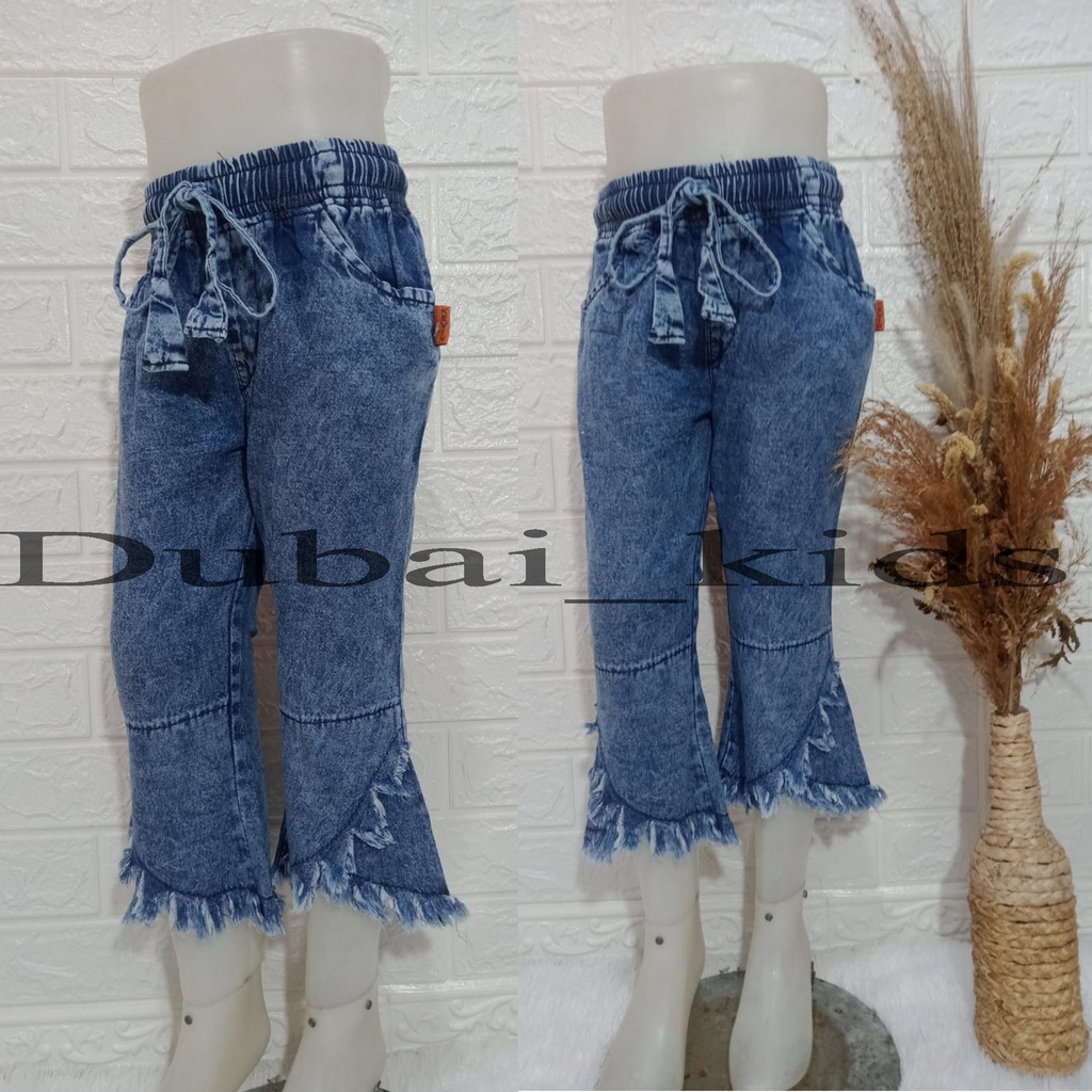 DUBAY_KIDS - celana jeans anak perempuan 10th - celana jeans anak perempuan -celana jeans premium - 