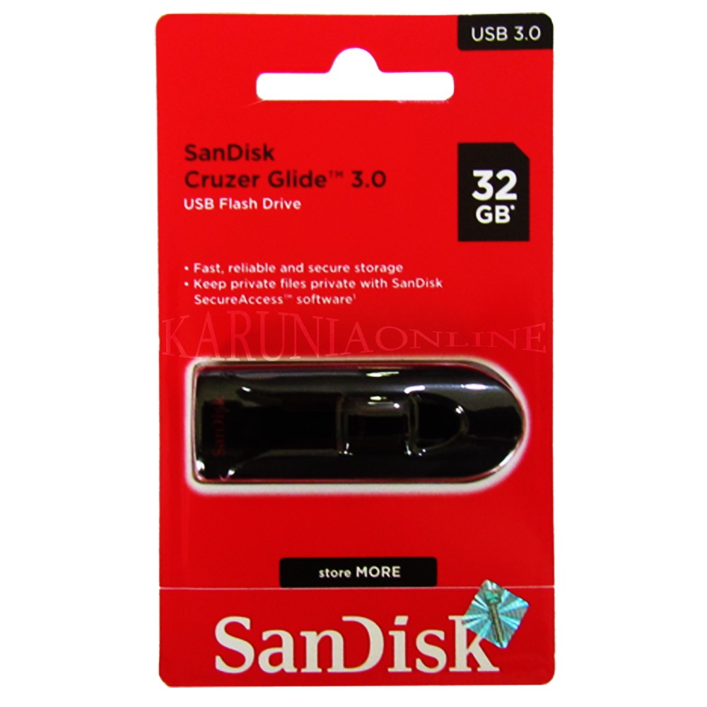 Jual Sandisk Flashdisk USB 3.0 Cruzer Glide CZ600 32GB | Shopee Indonesia