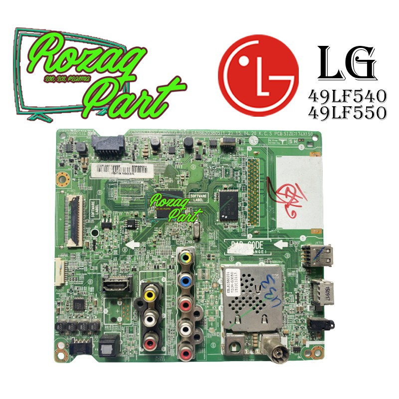 Mesin Mainboard Empeg Modul TV LG Type 49LF550T 49LF 550 T