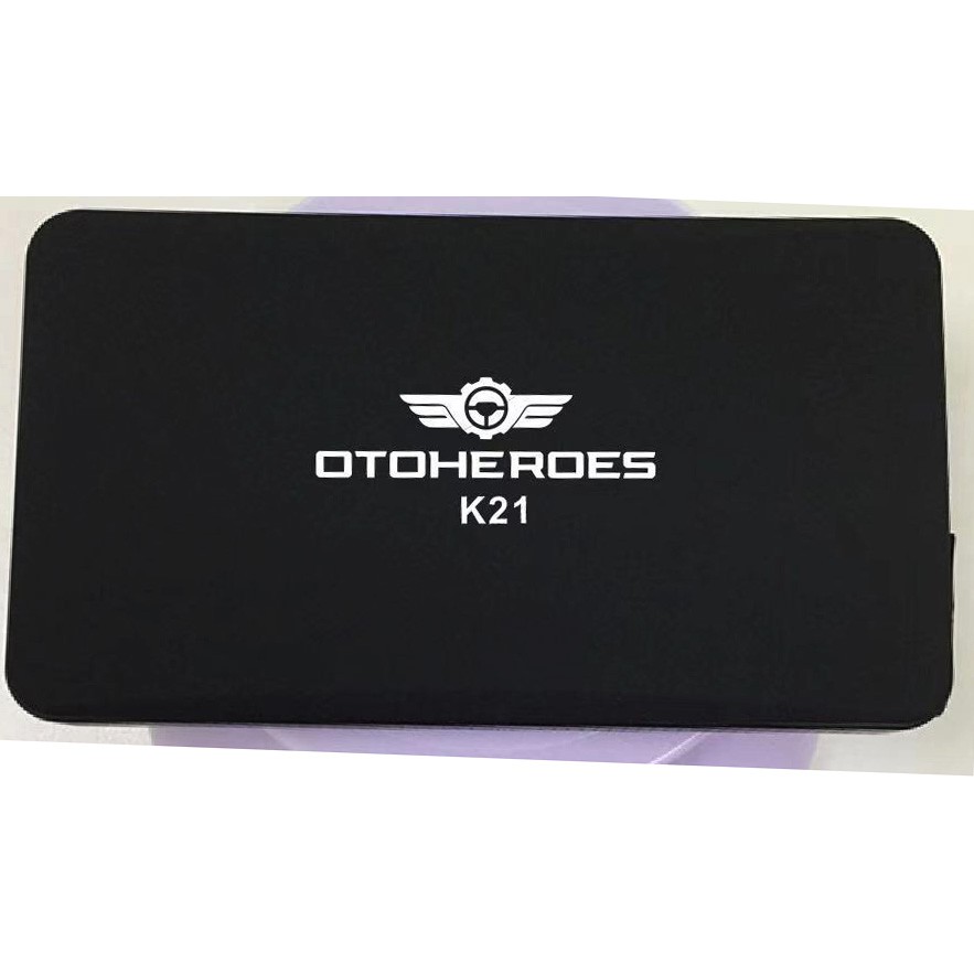PROMO OTOHEROES Portable 10000mAh USB Power Bank Car Jump Starter &amp; Flashlight - K21 - Black